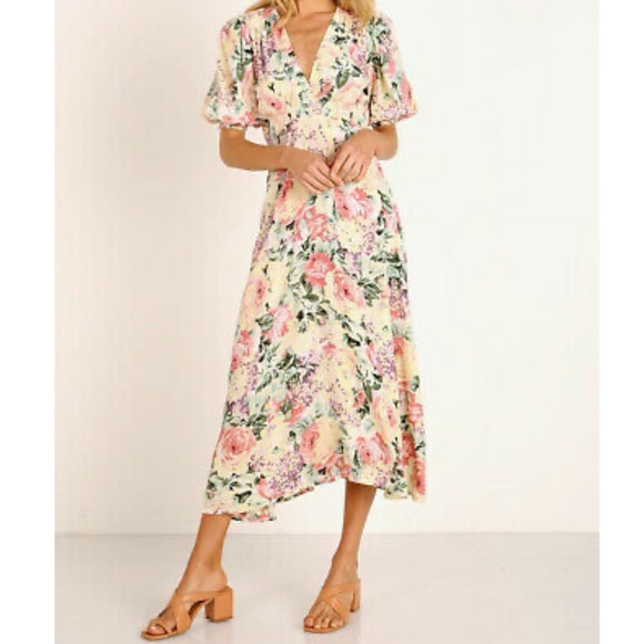 NWOT Faithfull The Brand | Marie Louise Midi Dress size M - Picture 9 of 15